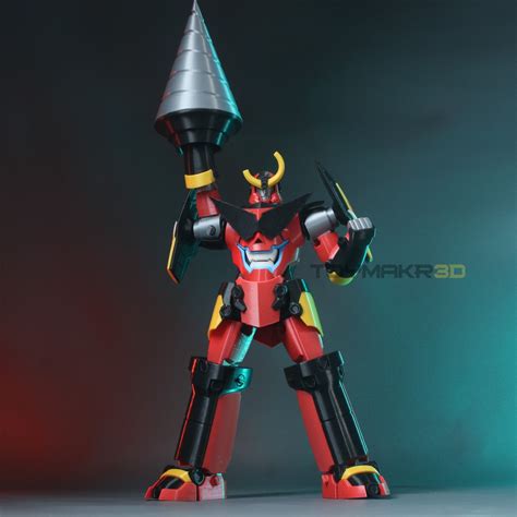 Gurren Lagann best 3D printing models・20 designs to download .